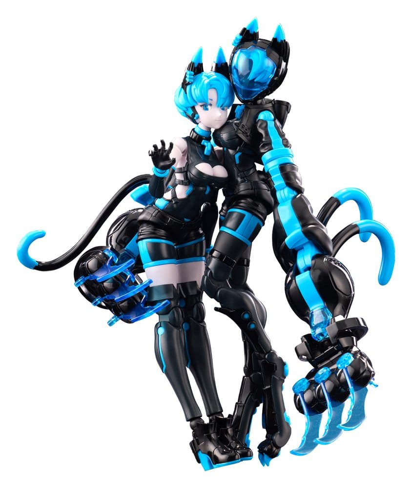 Dongguanshi Zhuojiang Wenhuafazhan Youxiangongsi Anima Circuit Plastic Model Sora the Cat SP 17 cm