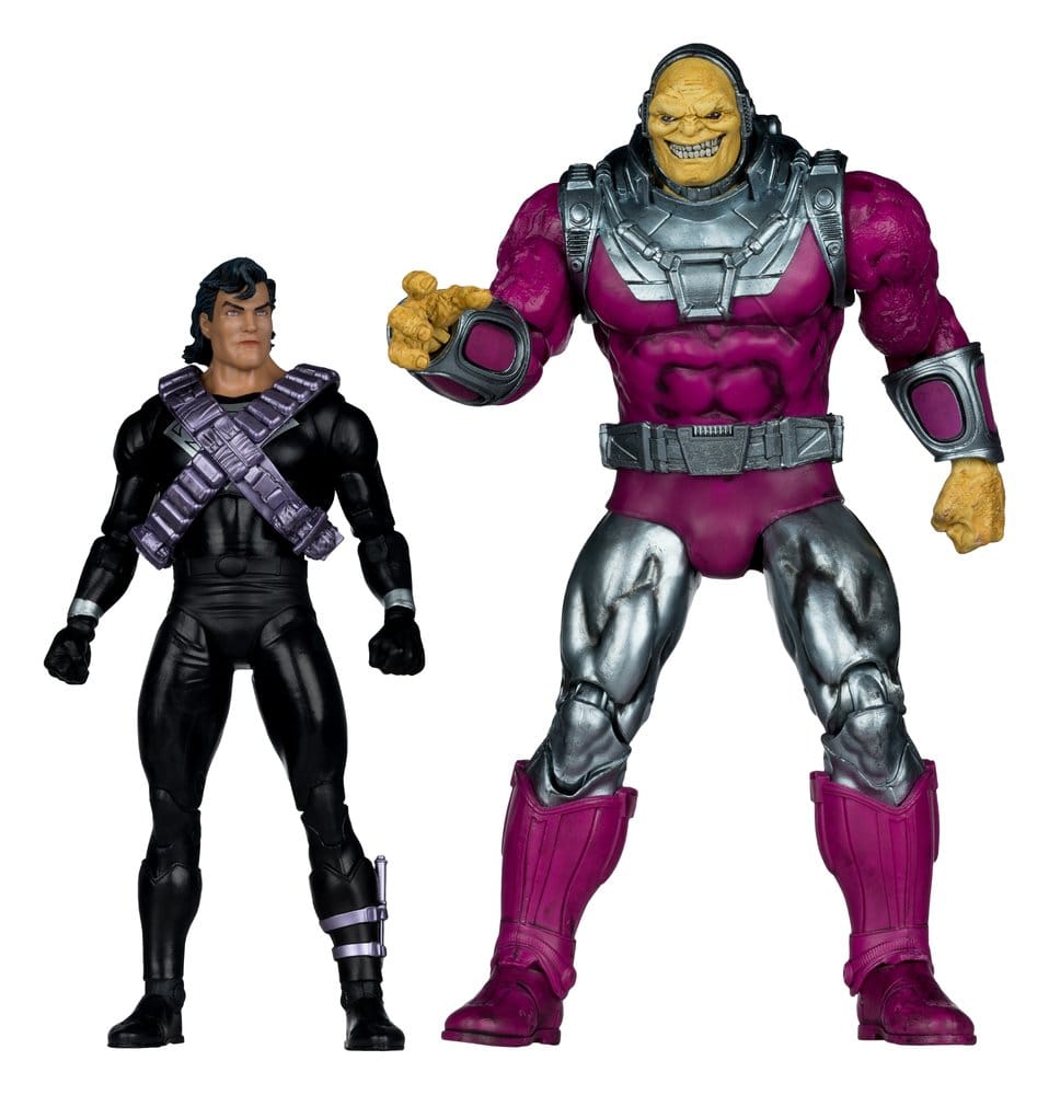 McFarlane Toys DC Multiverse Megafig Akční figurka 2-Pack Mongul vs Superman (Return of Superman) 25 cm