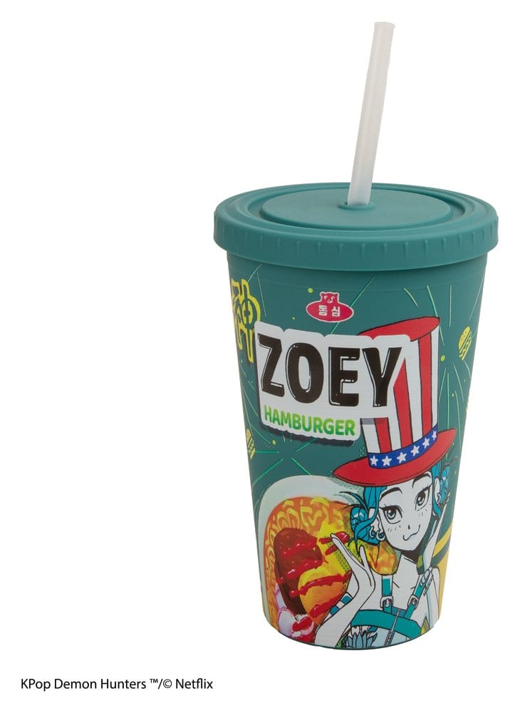 Cinereplicas KPop Demon Hunters Tumbler Zoey Hamburger