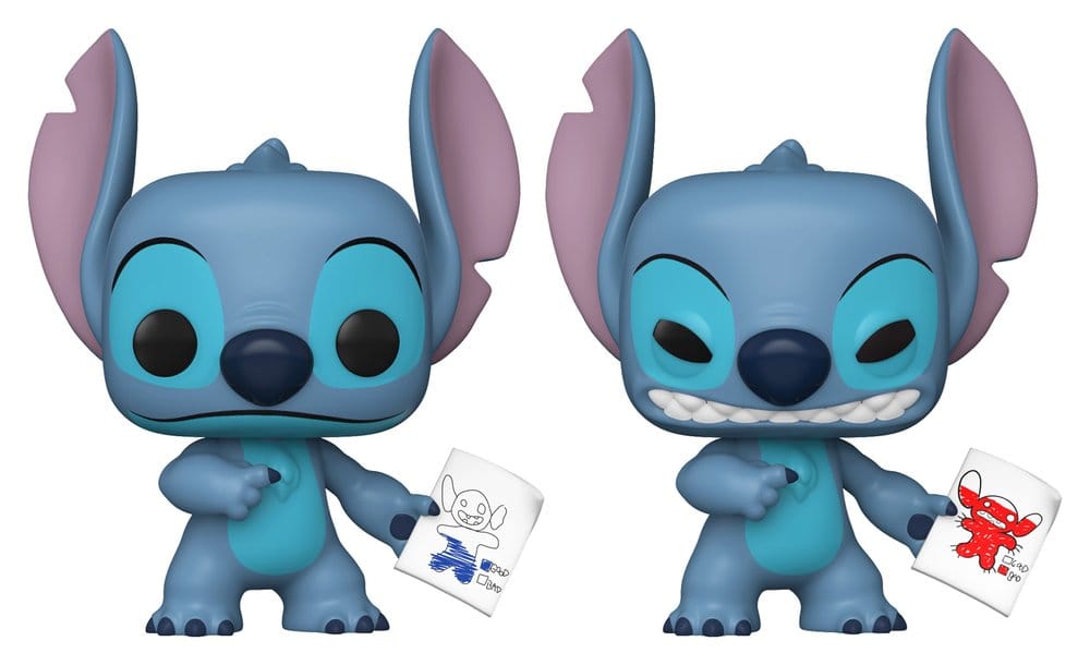 Funko Lilo & Stitch POP! Vinyl Figurka Stitch with Mood Chart 9 cm