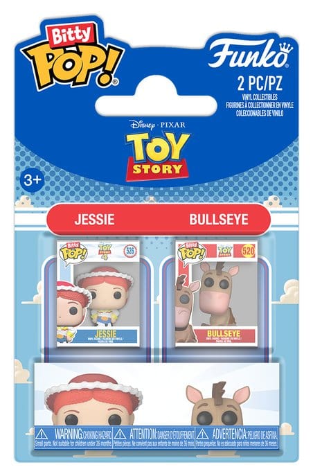 Funko Toy Story Bitty POP! Vinyl Figurky 2-Pack Jessie & Bullseye 2 cm