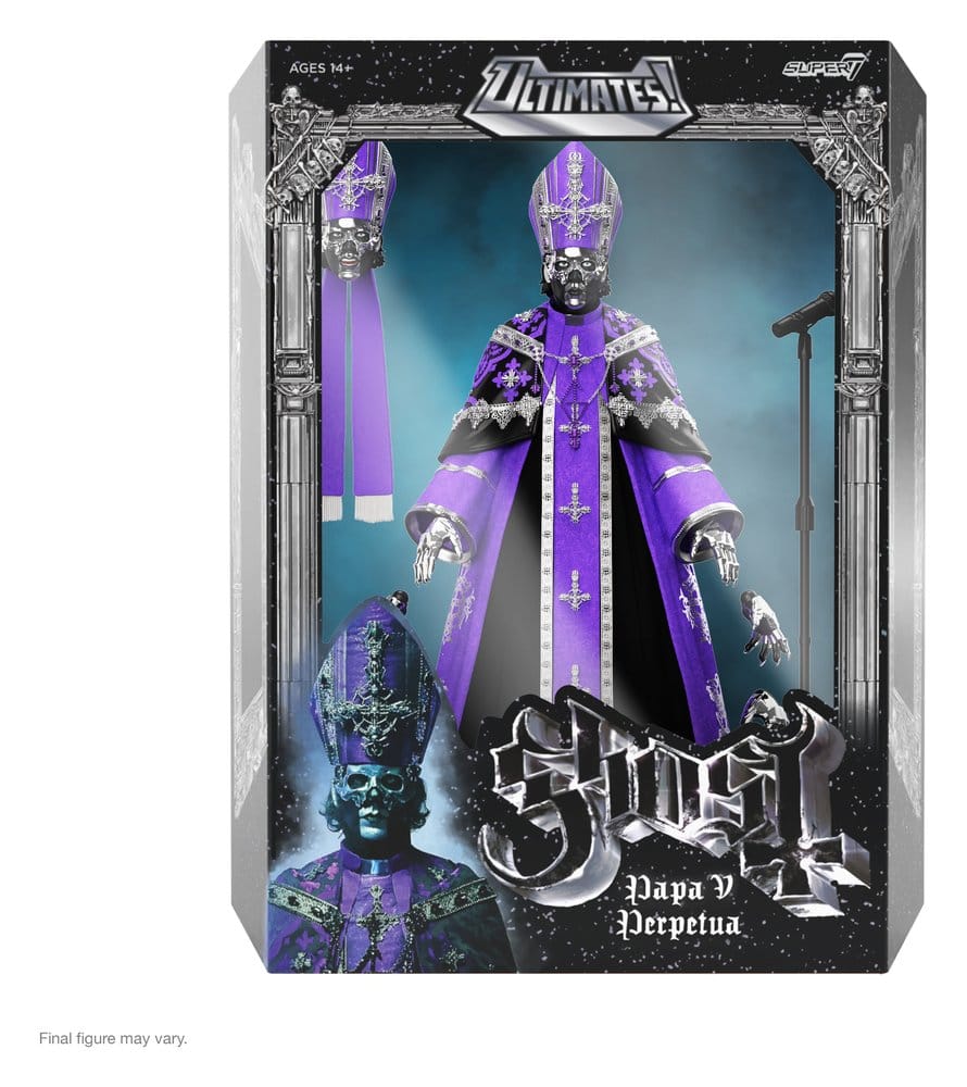 Super7 Ghost Ultimates! Wave 05 Akční figurka Papa V Perpetua 18 cm