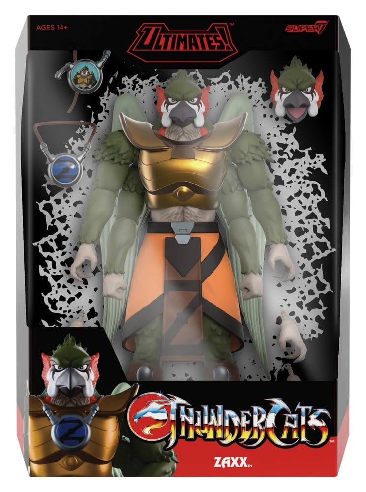 Super7 ThunderCats Ultimates! Wave 15 Akční figurka Zaxx 18 cm