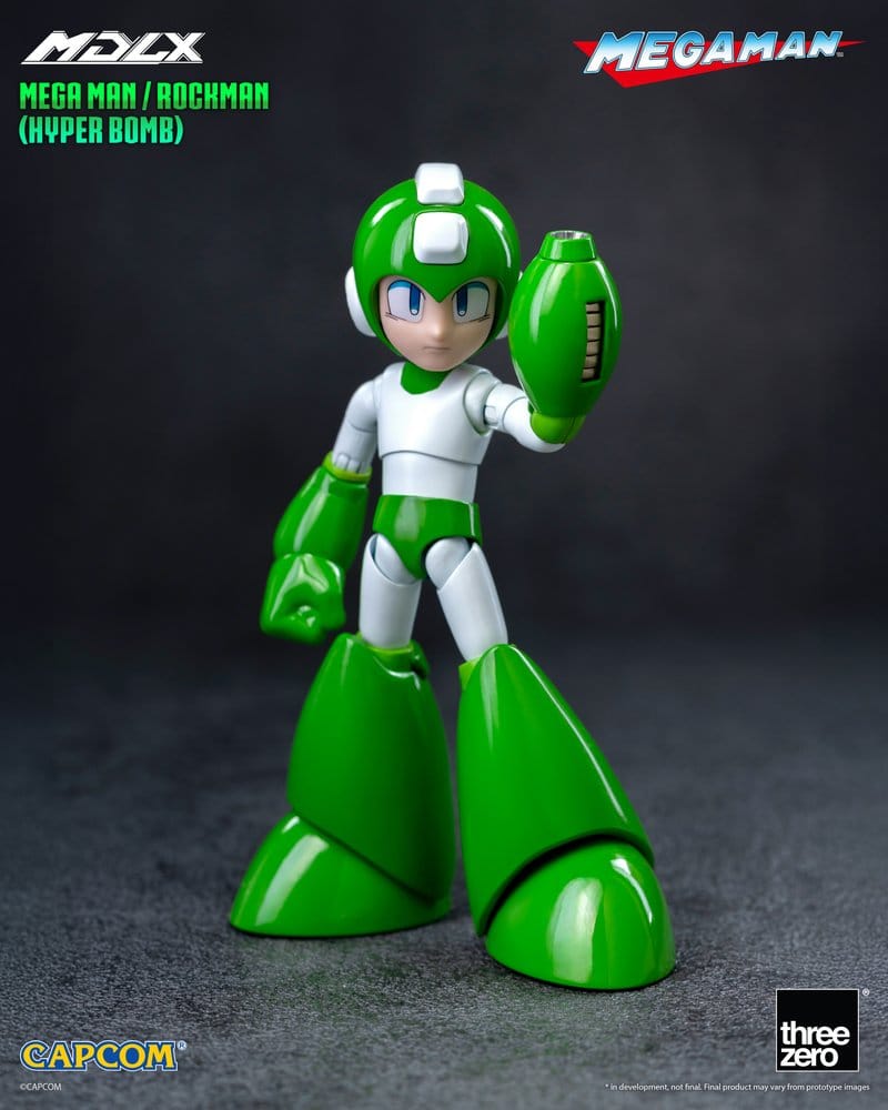ThreeZero Mega Man MDLX Akční figurka Mega Man / Rockman (Hyper Bomb) 10 cm