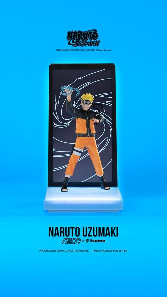 Tsume Naruto Neon Figurka 1/9 Naruto Uzumaki 25 cm