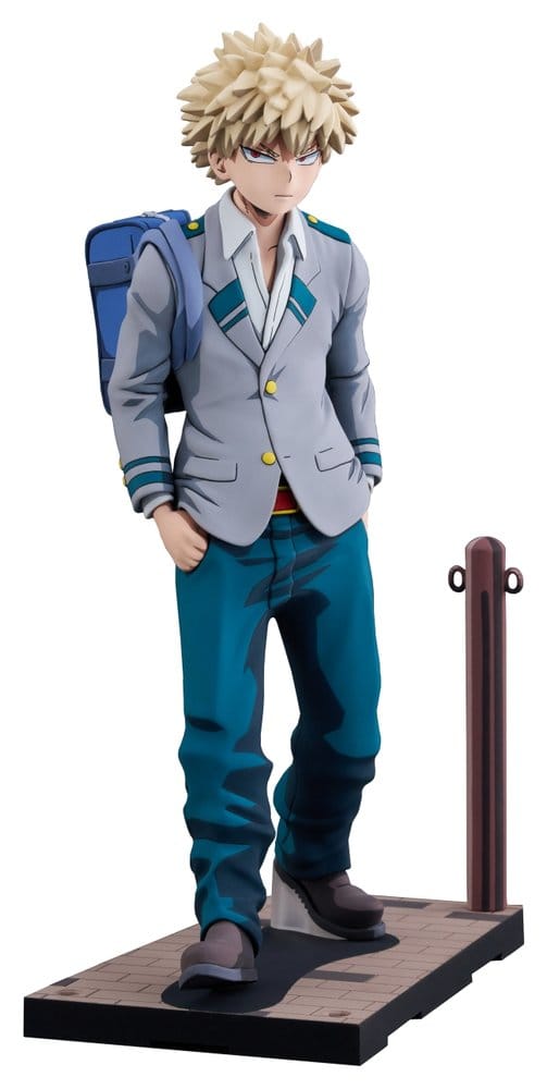 Tomy My Hero Academia PVC Figurka 1/8 Katsuki Bakugo U.A. High School Uniform 2Dimensioning version 23 cm