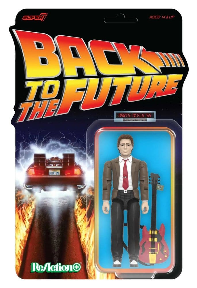 Super7 Back to the Future ReAction+ Akční Figurka Wave 01 - Marty McFly '55 4 cm