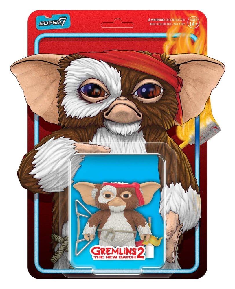 Super7 Gremlins ReAction Akční Figurka Gizmo (Battle Ready Character Card) 23 cm