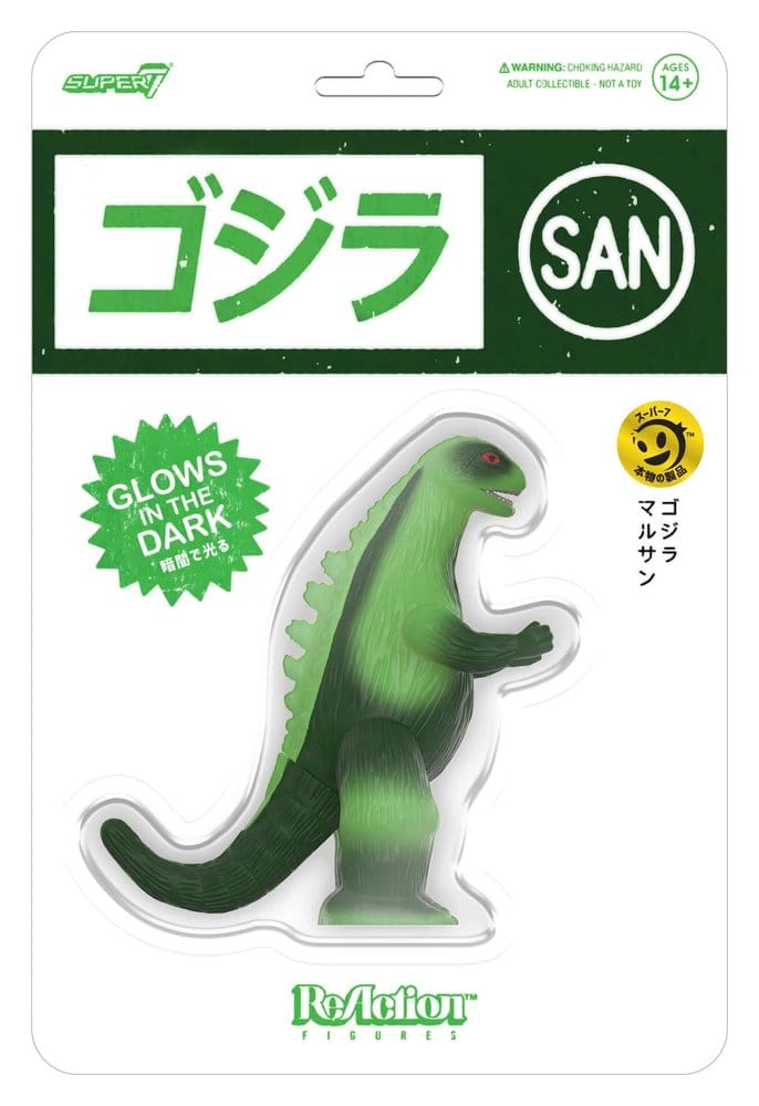 Super7 Godzilla Toho ReAction Akční Figurka Marusan L-Tail (Glow) 23 cm