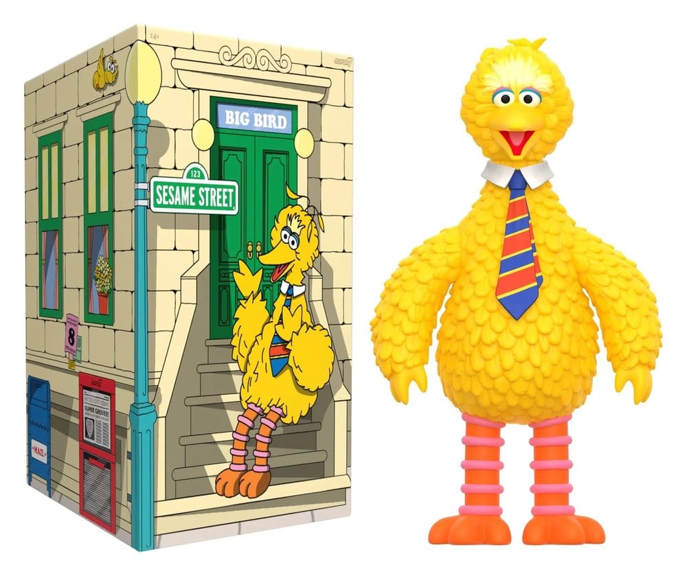 Super7 Sesame Street Supersize Vinyl Figurka Big Bird 41 cm