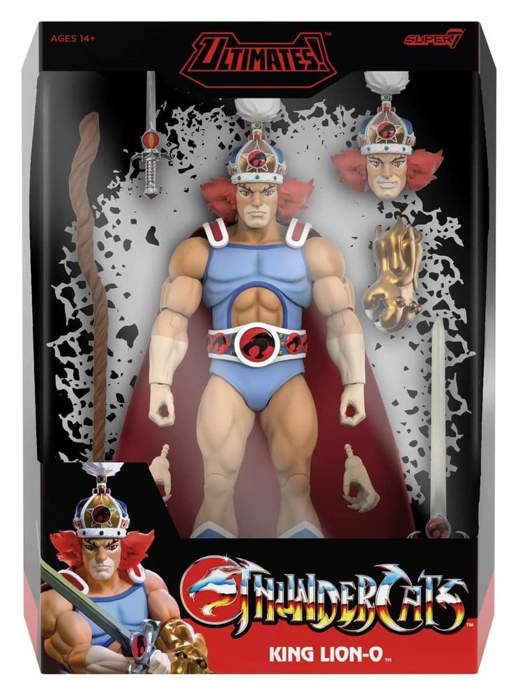 Super7 Thundercats Ultimates Akční Figurka Wave 14 - King Lion-O 18 cm
