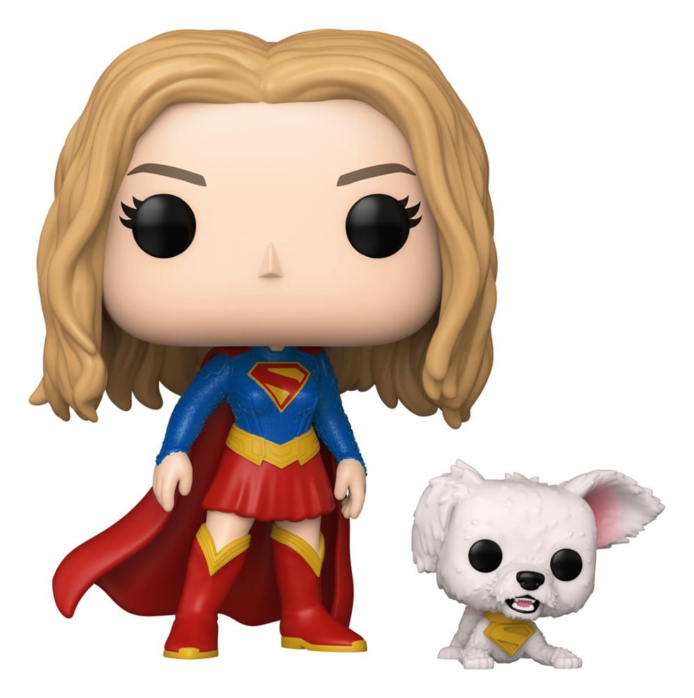 Funko Supergirl (2026) POP! Heroes Vinyl Figurka Supergirl with Puppy Krypto 9 cm