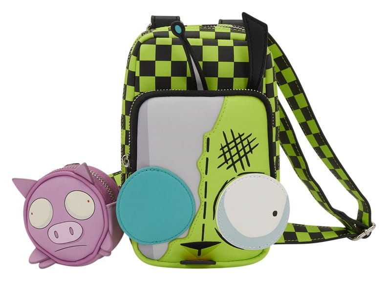 Nickelodeon by Loungefly Crossbody Batoh Invader Zim Gir Cellphone