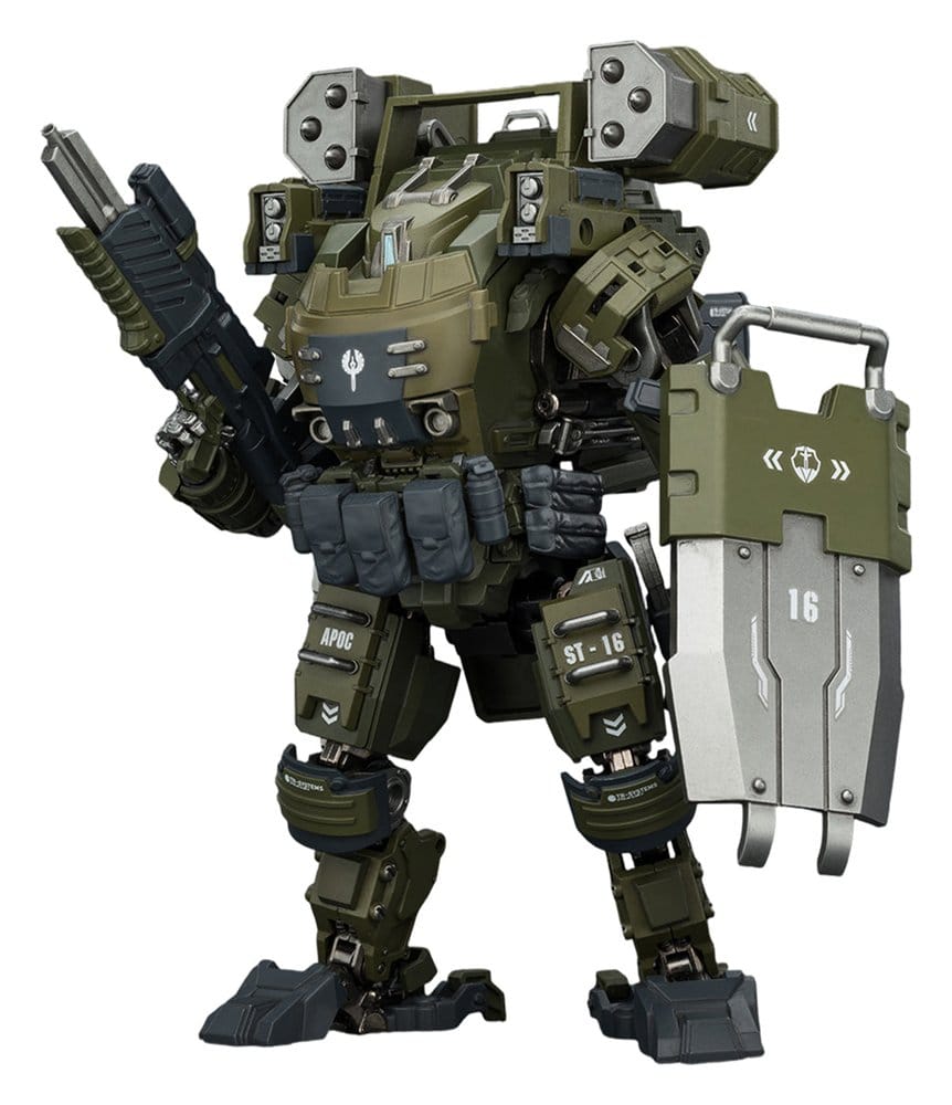 Joy Toy (CN) Dark Source Akční Figurka 1/25 APOC Series Storm Surge Heavy Fire Assault Mech ST-8616 14 cm