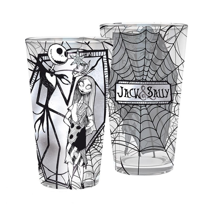 ABYstyle Sklenice Nightmare Before Christmas - Jack & Sally