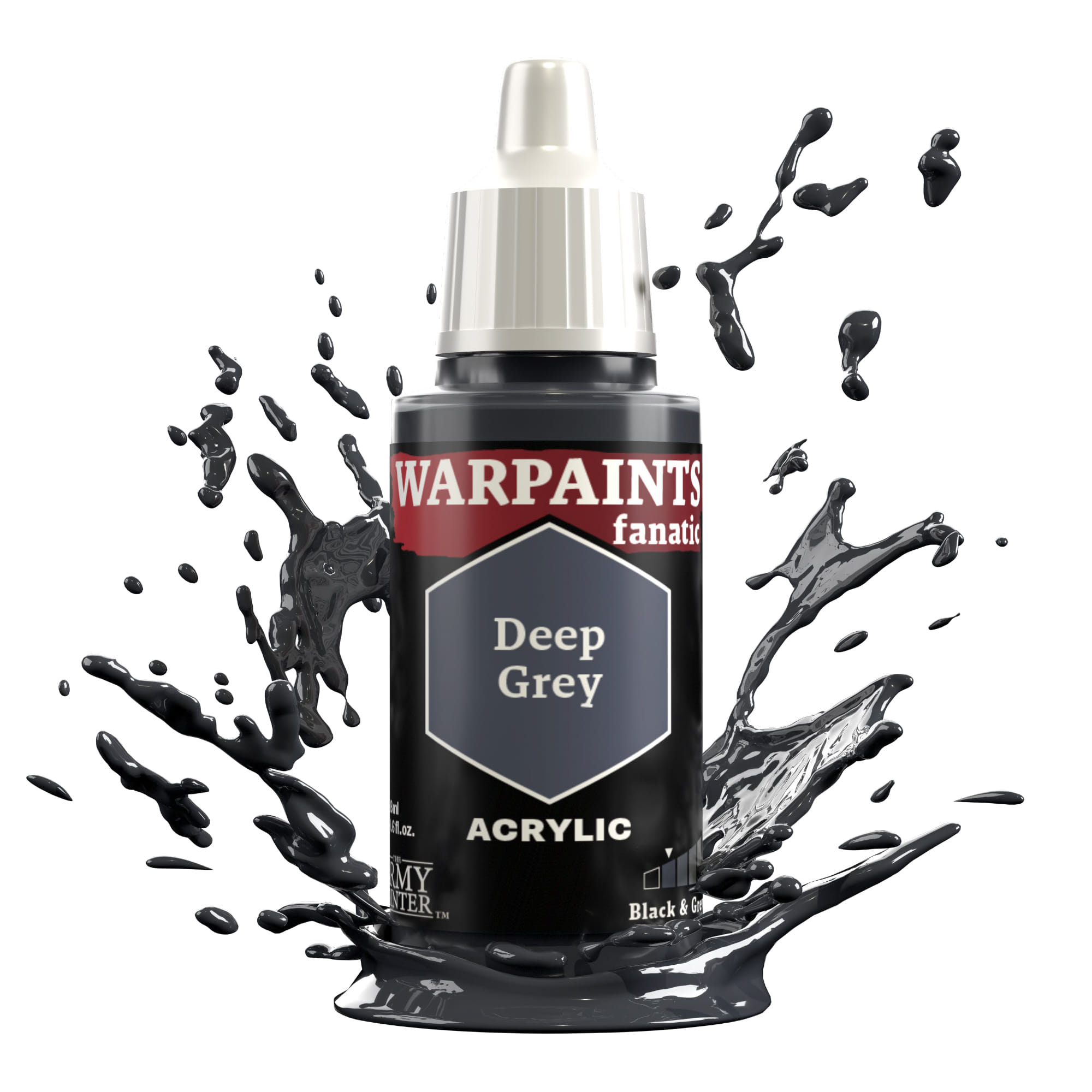 Army Painter Army Painter: Warpaints Fanatic - Deep Grey