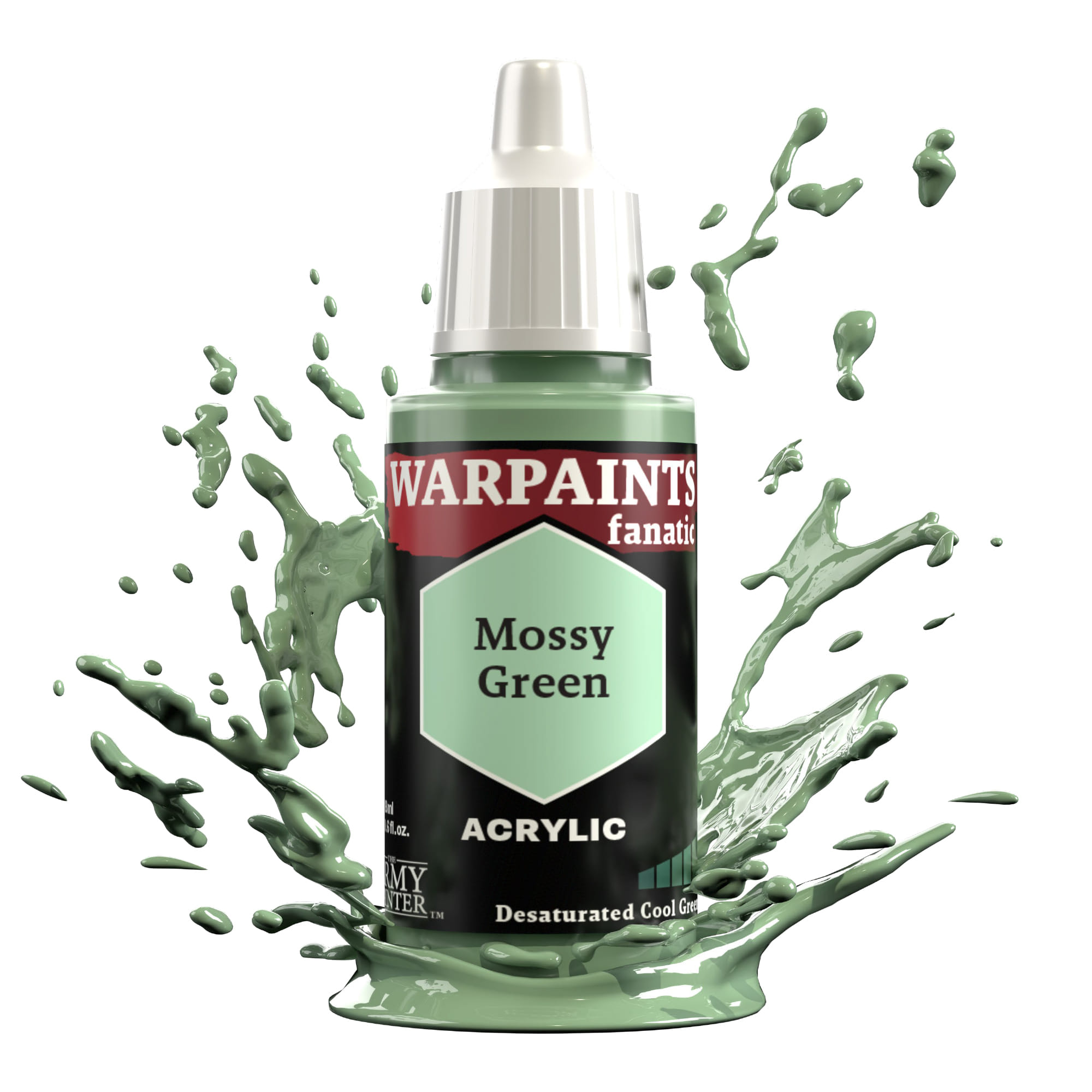 Army Painter Army Painter: Warpaints Fanatic - Mossy Green