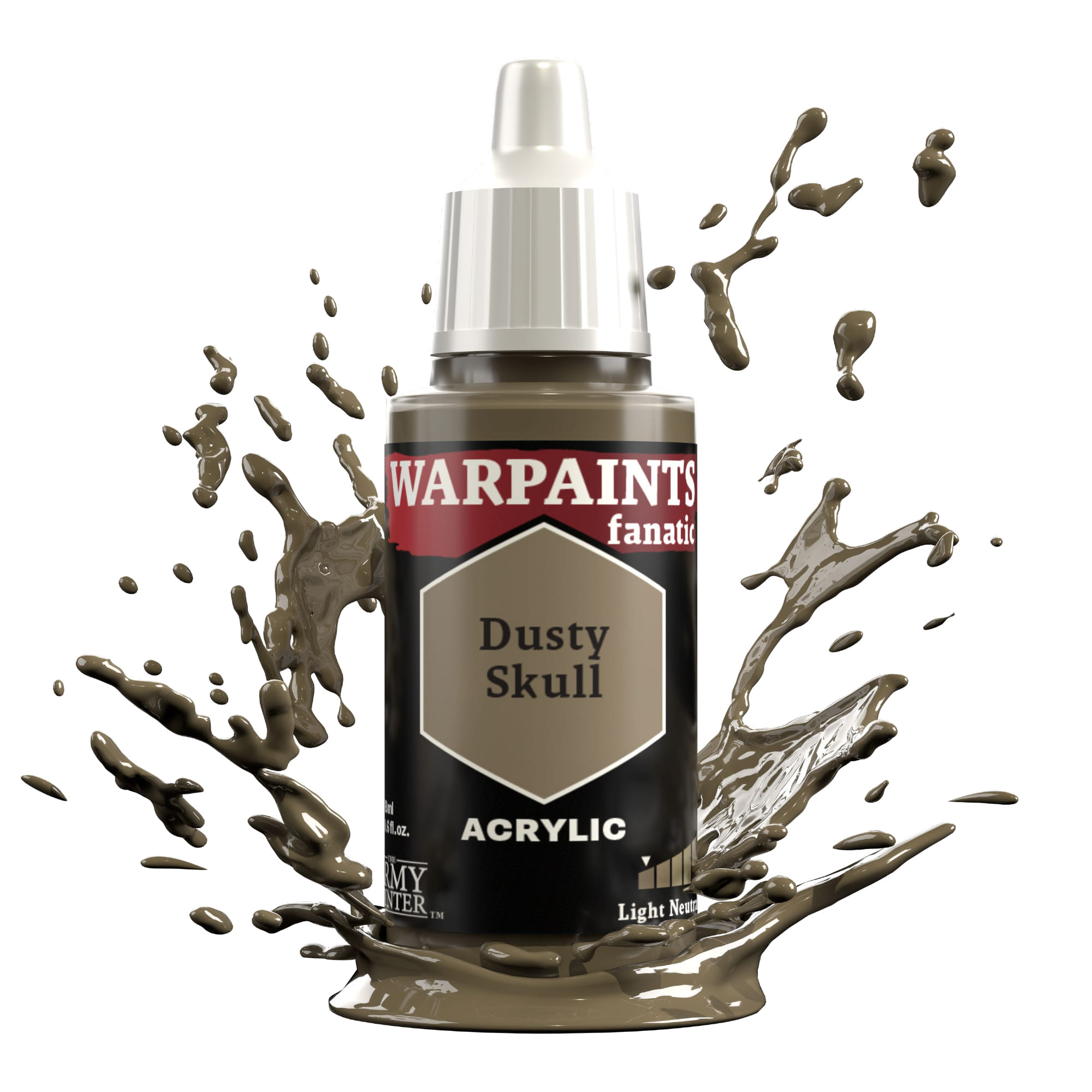 Army Painter Army Painter: Warpaints Fanatic - Dusty Skull