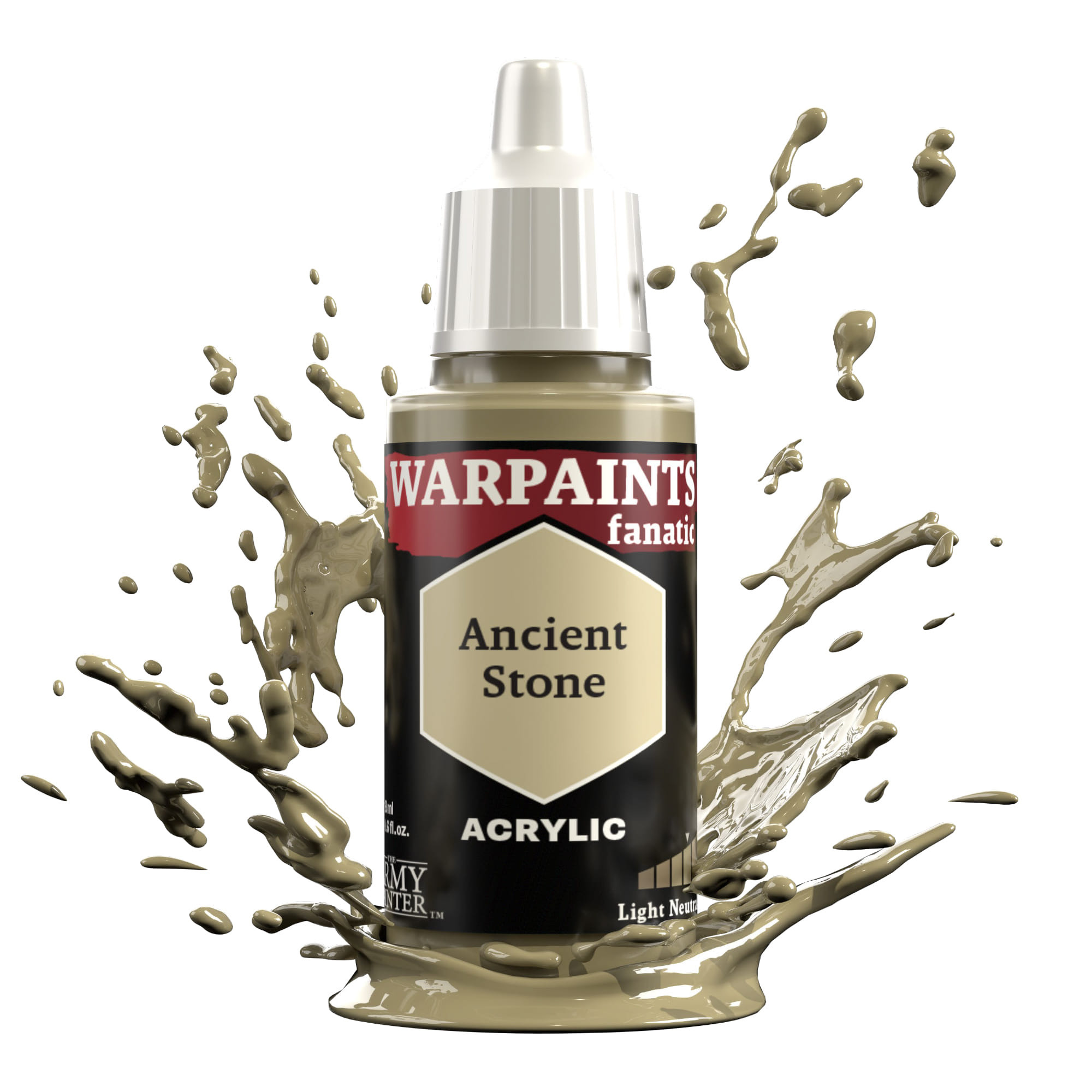 Army Painter Army Painter: Warpaints Fanatic - Ancient Stone