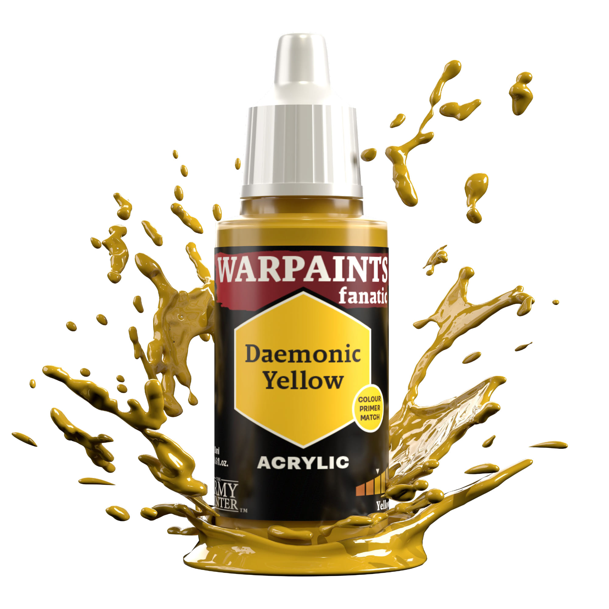 Army Painter Army Painter: Warpaints Fanatic - Daemonic Yellow