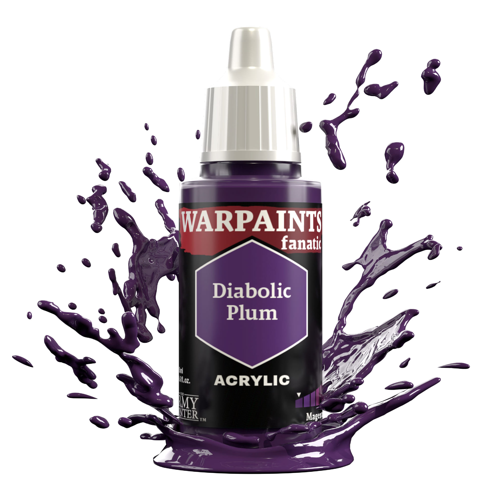 Army Painter Army Painter: Warpaints Fanatic - Diabolic Plum