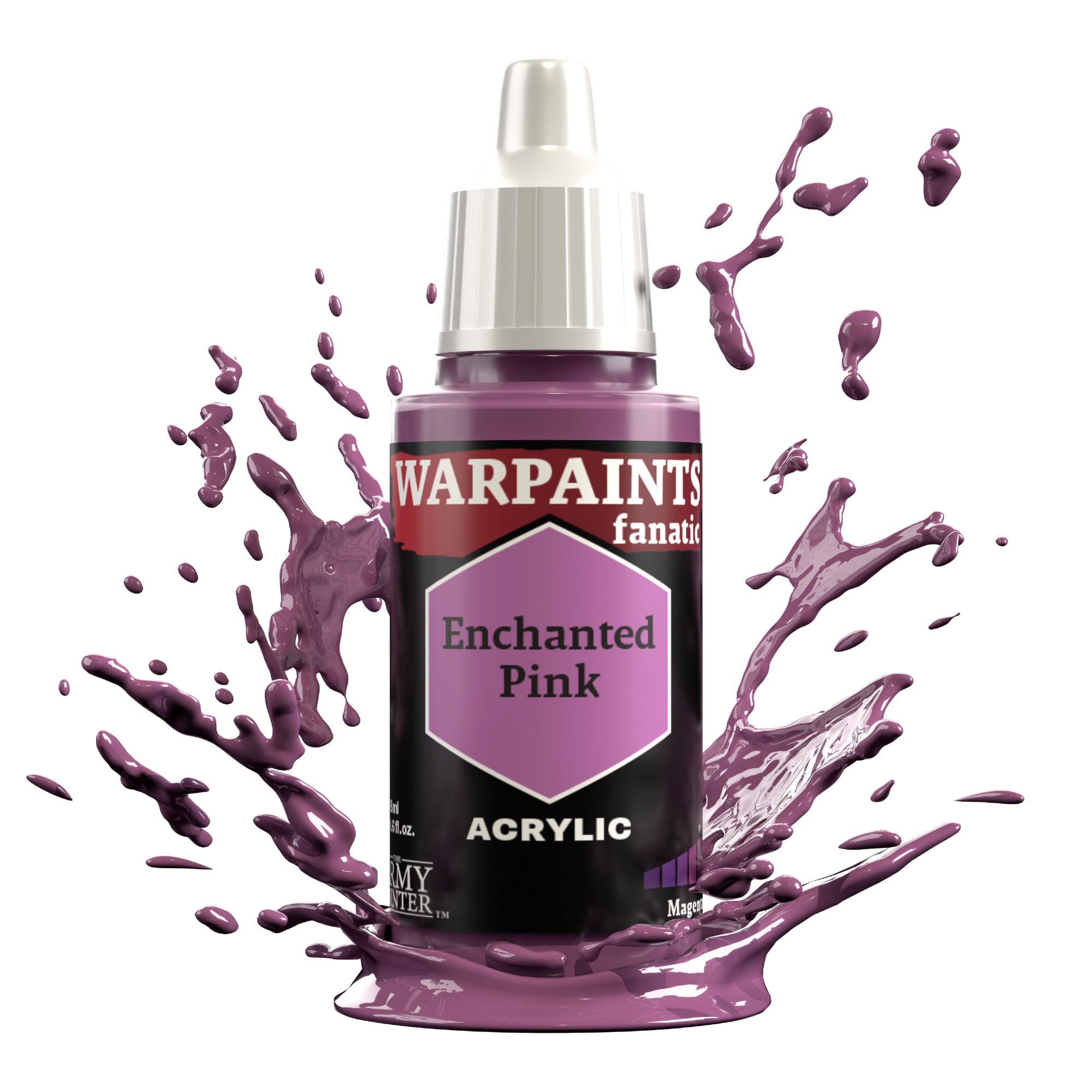 Army Painter Army Painter: Warpaints Fanatic - Enchanted Pink