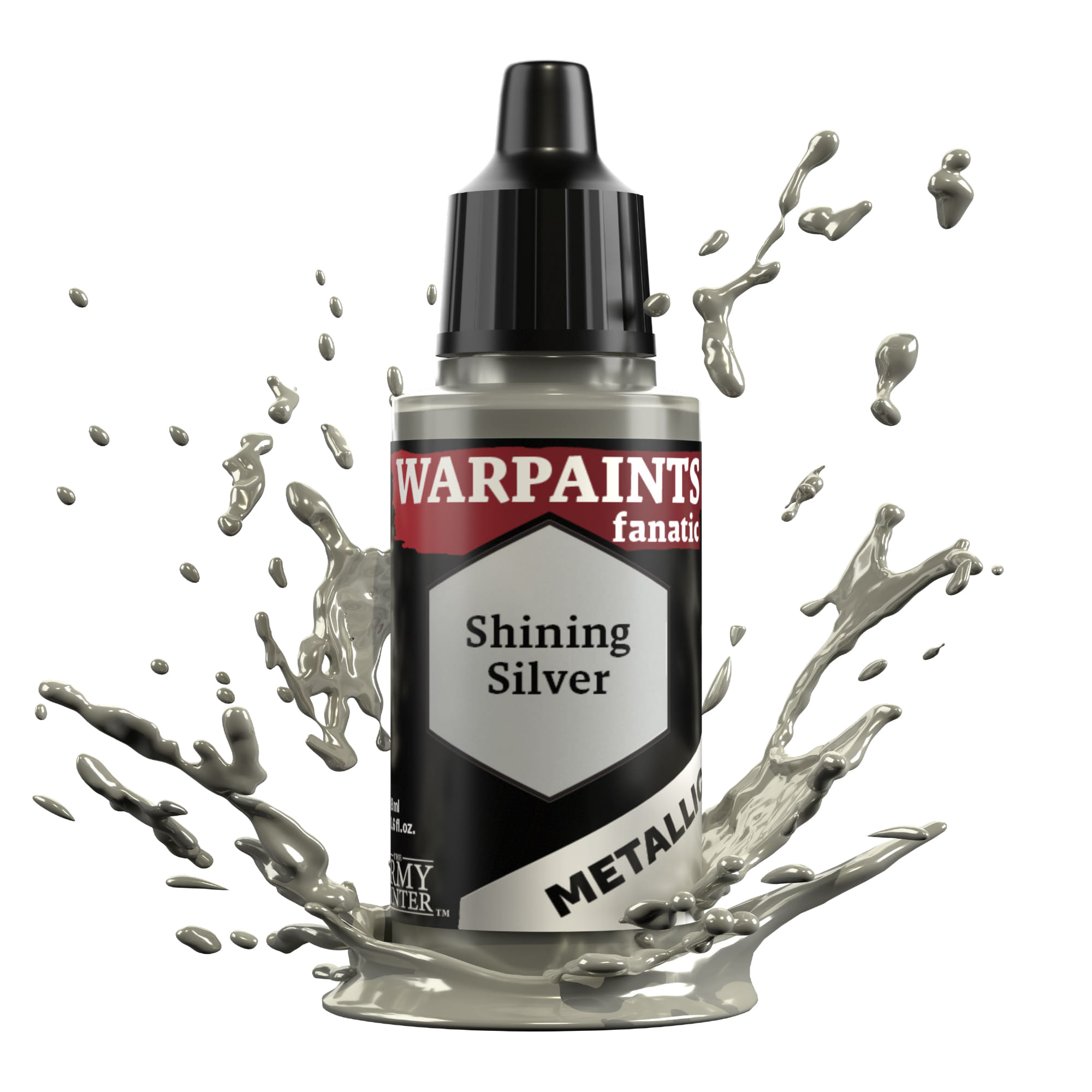 Army Painter Army Painter: Fanatic Metallic - Shining Silver