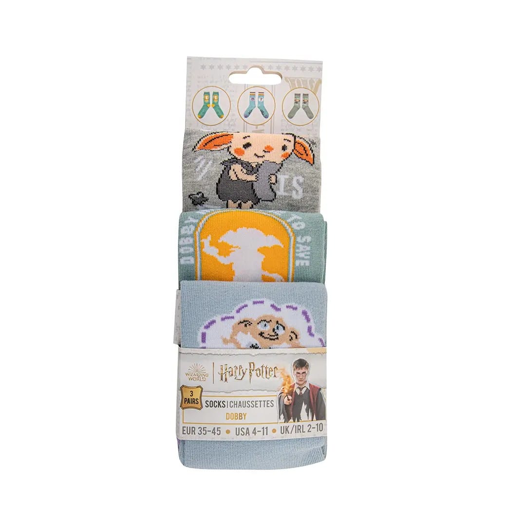 Cinereplicas Harry Potter Socks 3-Pack Dobby