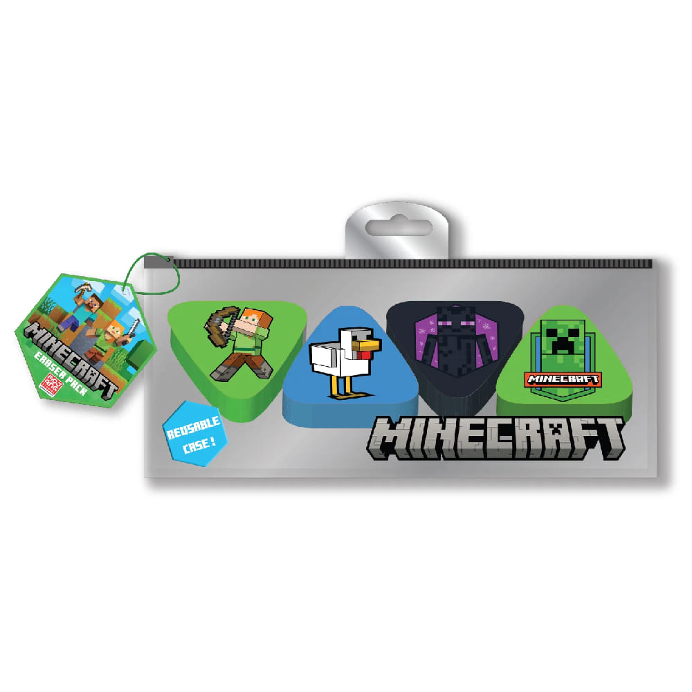 Pyramid International Guma Minecraft - Postavy (4 ks)