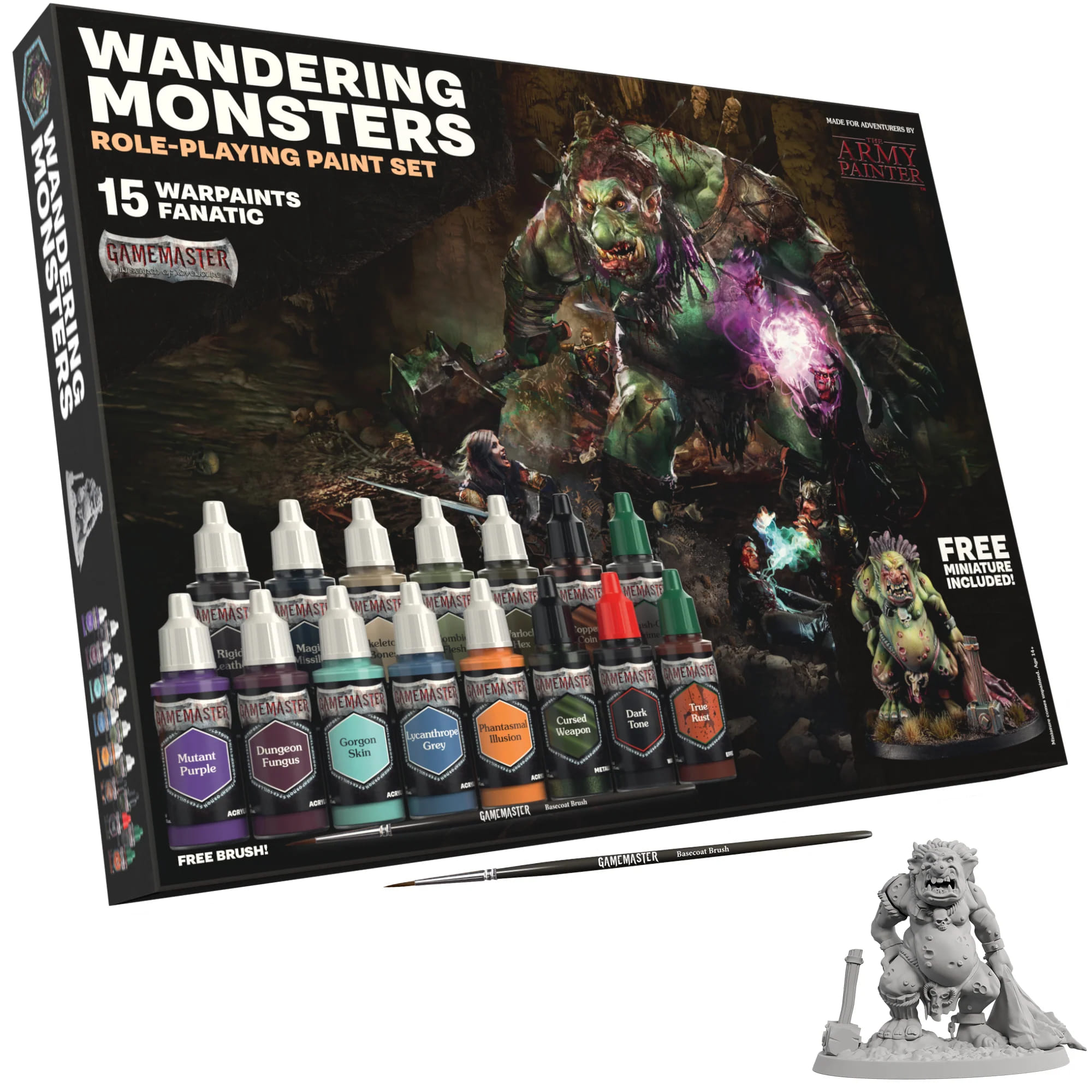Army Painter GameMaster: Wandering Monsters - Role-playing Paint Set