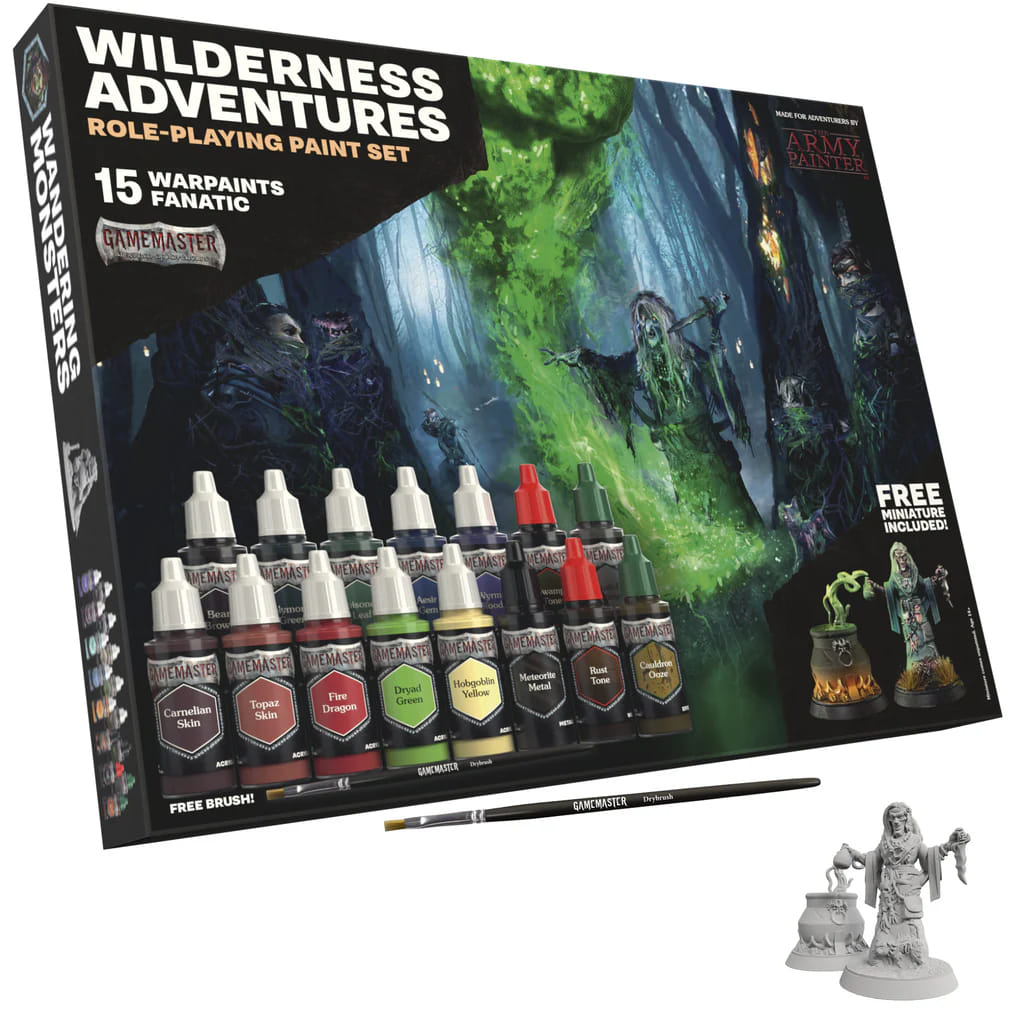Army Painter GameMaster: Wilderness Adventures - Role-playing Paint Set
