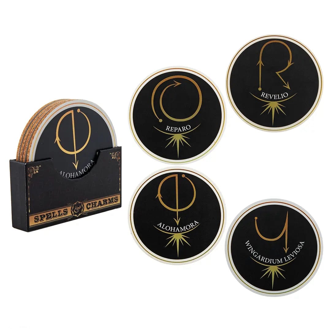 Cinereplicas Podtácky Harry Potter - Spells & Charms, set 2