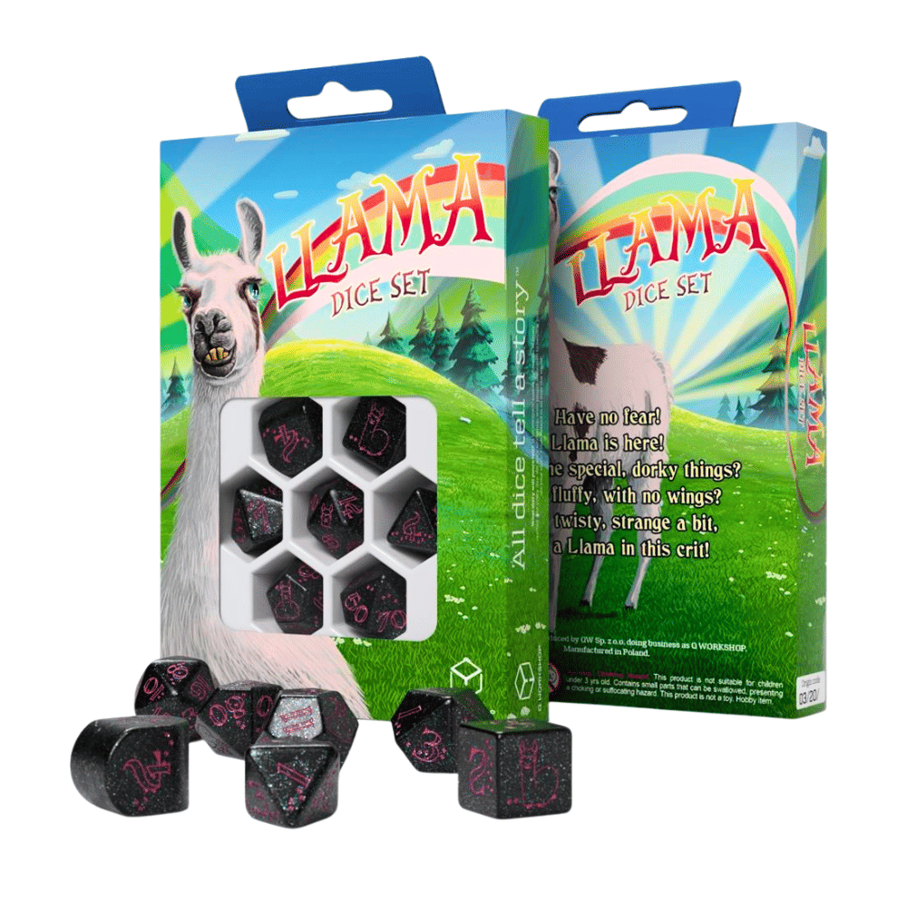 Q-workshop Sada kostek Llama - Spitty