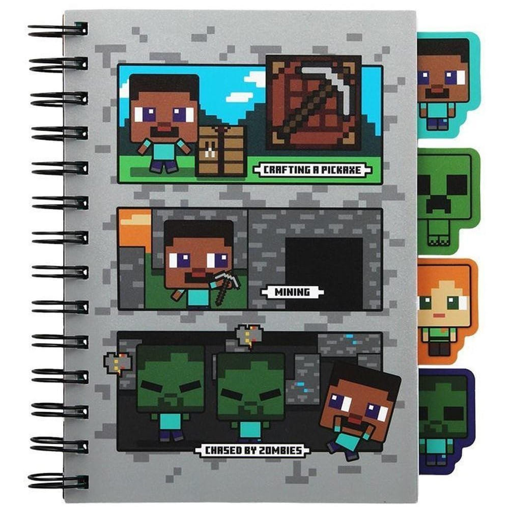 Paladone Zápisník Minecraft, s oddělovači