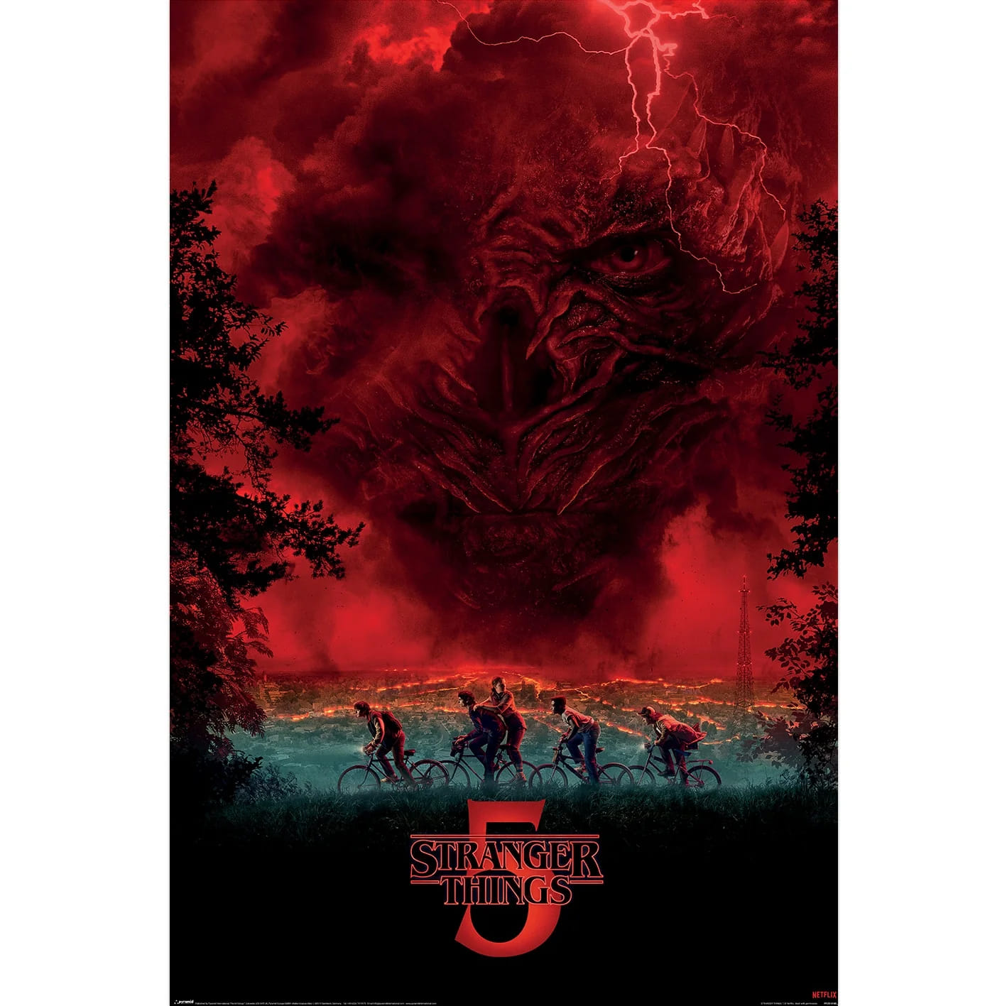 Pyramid International Plakát Stranger Things - Vecna