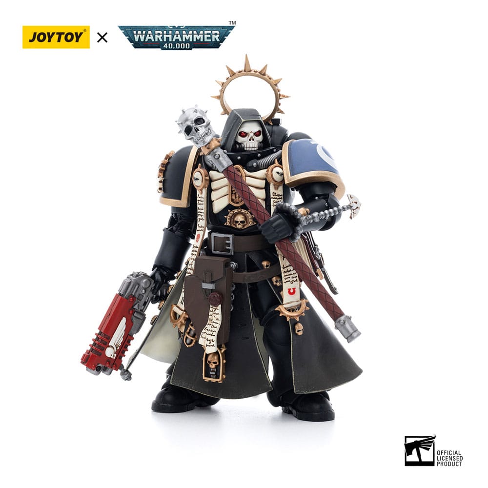 Joy Toy (CN) Warhammer 40k Action Figure 1/18 Ultramarines Primaris Chaplain Brother Varus 12 cm