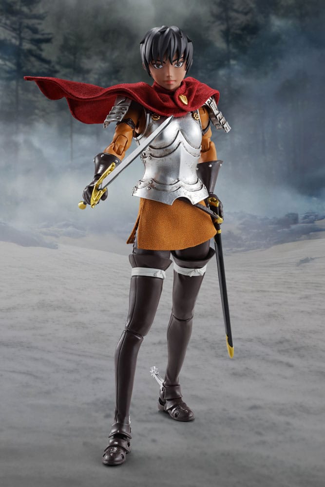 Bandai Tamashii Nations Berserk S.H.Figuarts akční figurka Casca The Band of the Hawk 15 cm
