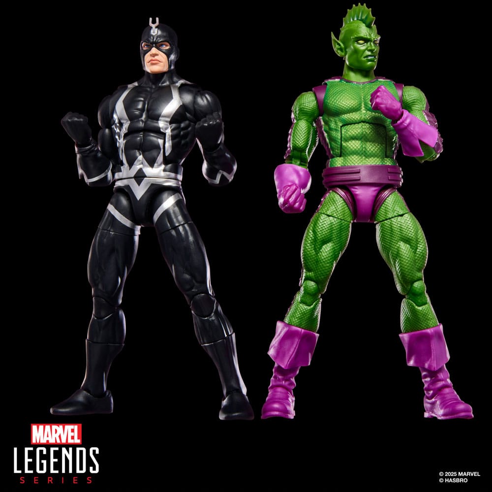 Hasbro Inhumans Marvel Legends akční figurky 2-Pack Black Bolt & Marvel's Triton 15 cm