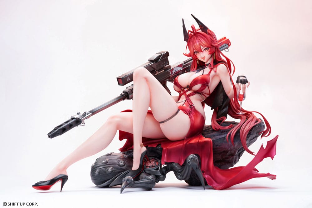 Hobby Sakura Goddess of Victory: Nikke PVC socha 1/4 Red Hood Nonsense Red 28 cm - verze deluxe