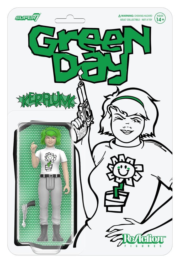 Super7 Green Day ReAction  Akční Figurka Kerplunk Girl