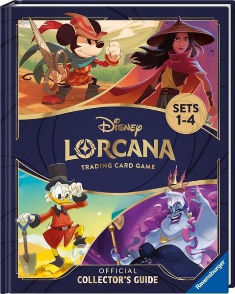 Ravensburger Disney Lorcana TCG Book The Official Collector's Guide: Sets 1-4 *English Version*