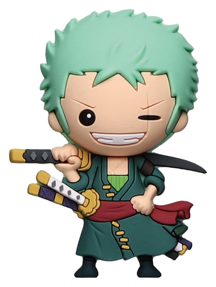 Monogram Int. One Piece 3D Foam Magnet Zoro