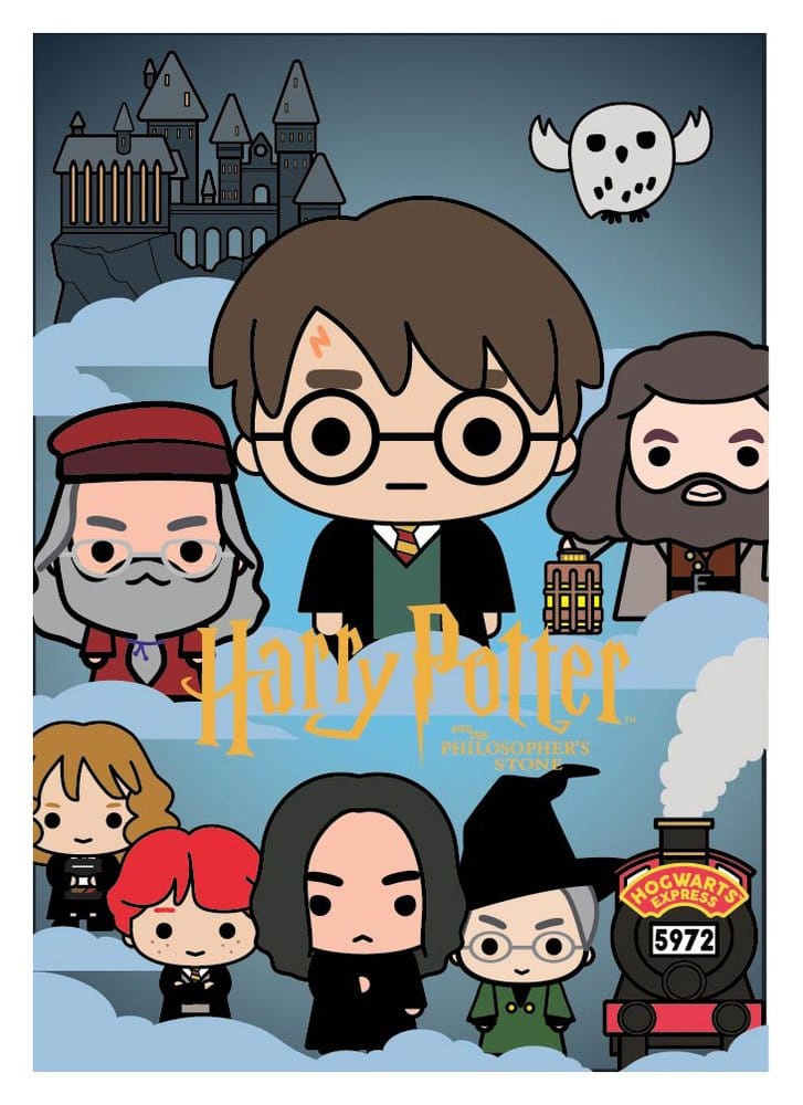 Monogram Int. Harry Potter and the Sorcerer's Stone 3D Foam Magnet