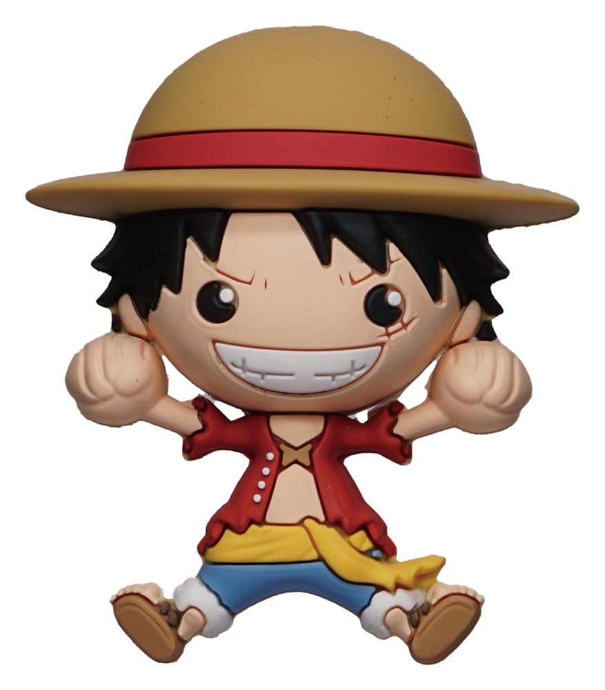 Monogram Int. One Piece 3D Foam Magnet Luffy
