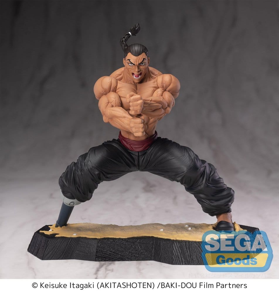 Sega Baki-Dou Luminasta PVC Figurka Kaioh Retsu 15 cm
