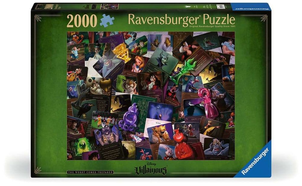 Ravensburger Disney Villainous Jigsaw Puzzle All Villains in One Place (3000 Pieces)