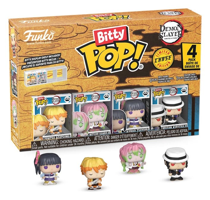 Funko Demon Slayer: Kimetsu no Yaiba Bitty POP! Vinyl Figurka 4-Pack Zenitsu 2,5 cm