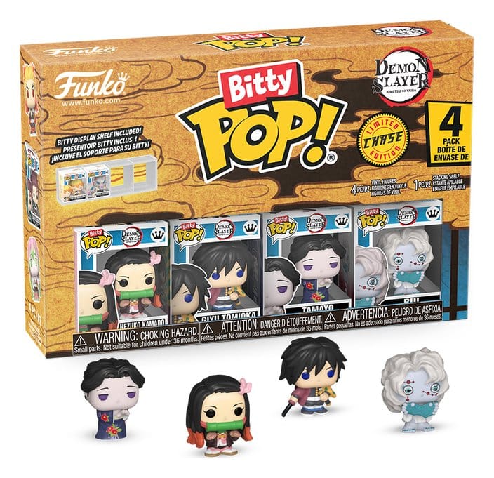 Funko Demon Slayer: Kimetsu no Yaiba Bitty POP! Vinyl Figurka 4-Pack Nezuko 2,5 cm