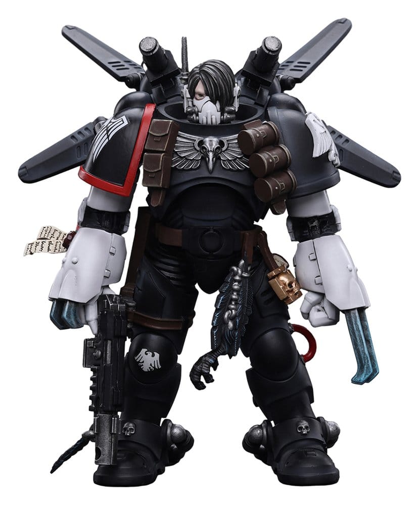 Joy Toy (CN) Warhammer 40,000 Akční Figurka Raven Guard Chapter Master Kayvaan Shrike 12 cm