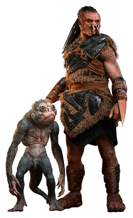 Hot Toys Predator: Badlands Movie Masterpiece Akční Figurky 2-Pack 1/6 Dek (Bone Bison Armor) and Bud 31 cm